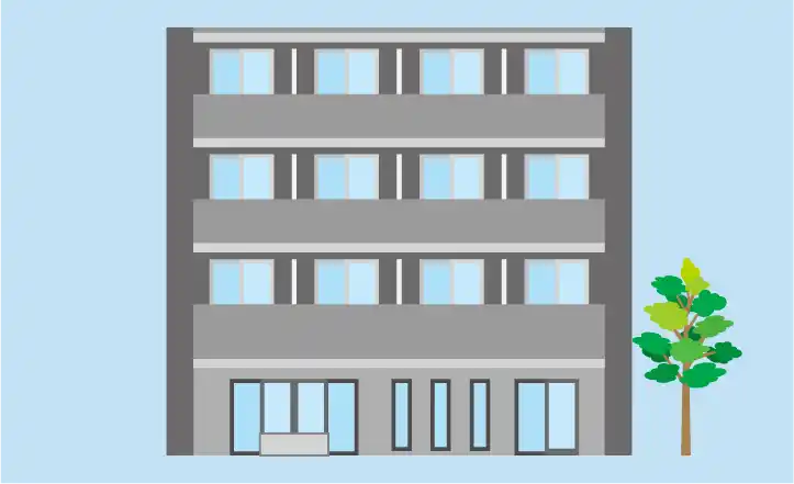 マンション出入り口