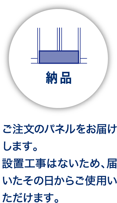 納品
